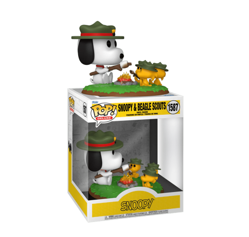 Снупи с щенками (Snoopy and Beagle Scouts Deluxe) (preorder WALLKY) из мультика Мелочь пузатая