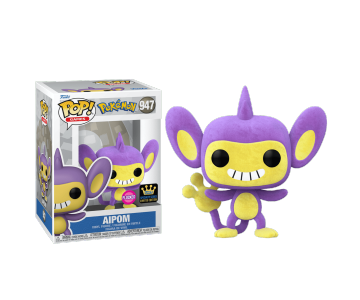 Aipom Flocked со стикером (Эксклюзив Specialty Series) из сериала Pokemon 947