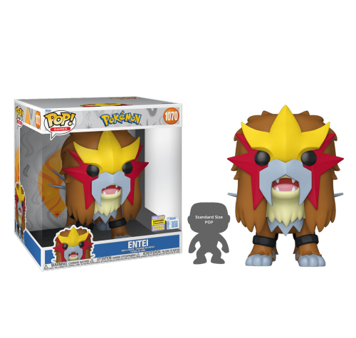 Энтей 25 см (Entei Jumbo 10-inch (Эксклюзив SDCC 2025)) (PREORDER EndSept25) из сериала Покемон