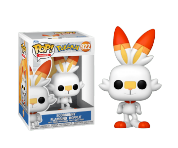 Scorbunny Flambino Hopplo (европейская версия) из сериала Pokemon 922