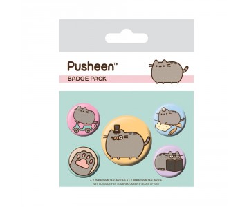 Pusheen Fancy Badge Pack из серии Pusheen