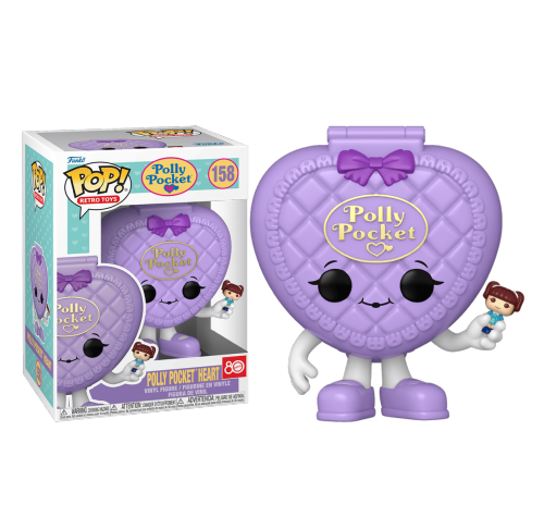 Полли Покет Сердце (Polly Pocket Heart) (PREORDER EndJuly25) из серии Ретро игрушки