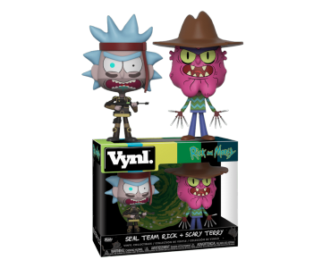 Seal Team Rick and Scary Terry Vynl. из мультика Rick and Morty
