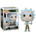 Рик с флаконом памяти со стикером (Rick with Memory Vial (Эксклюзив Funko Shop)) из мультсериала Рик и Морти