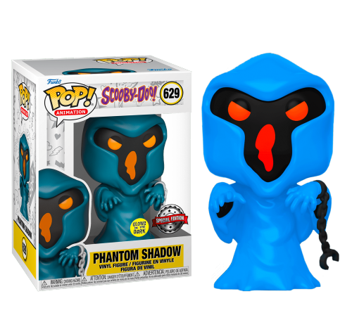Призрак светящийся (Phantom Shadow GitD (Эксклюзив Gemini Collectibles)) (preorder WALLKY) из мультика Скуби-Ду