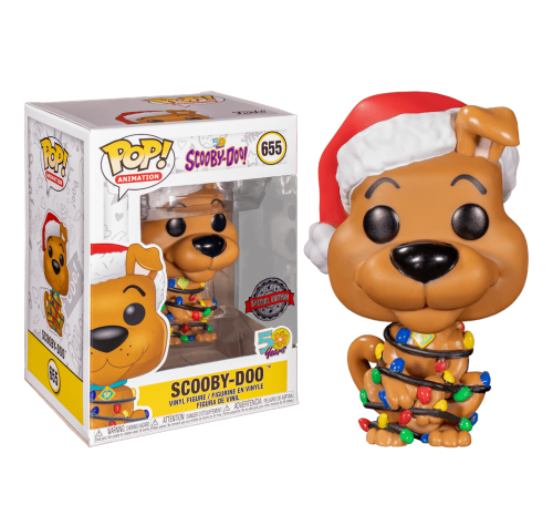 Скуби-Ду праздничный (Scooby Doo Holiday (Эксклюзив Funko Shop)) из мультика Скуби-Ду