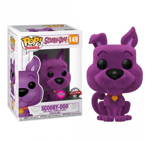 Скуби-Ду фиолетовый флокированный (Scooby Doo Purple Flocked (Эксклюзив Box Lunch)) из мультика Скуби-Ду