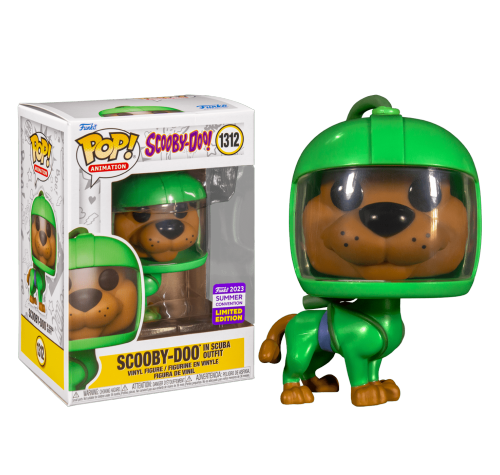 Скуби-Ду в водолазном костюме (Scooby-Doo in Scuba Outfit (Эксклюзив SDCC 2023)) из мультика Скуби-Ду