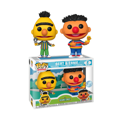 Берт и Эрни (Bert and Ernie 2-pack) (PREORDER EndDec24) из сериала Улица Сезам