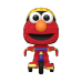 Элмо флокированный на велосипеде (Elmo Flocked on Trike Rides (Эксклюзив Target)) (preorder WALLKY) из сериала Улица Сезам