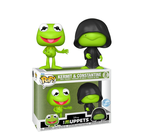 Кермит и Константин (Kermit and Constantine 2-pack (Эксклюзив Hot Topic)) (preorder WALLKY) из фильма Маппеты