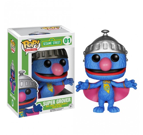Супер Гровер (Super Grover (Vaulted)) из сериала Улица Сезам