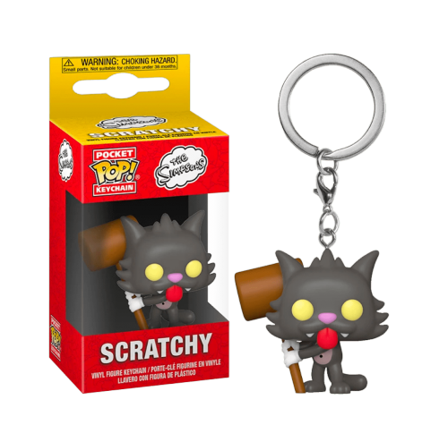 Царапка брелок (Scratchy Keychain) из мультсериала Симпсоны