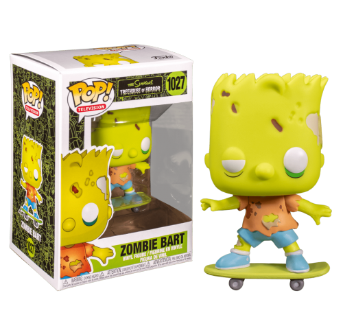 Барт Симпсон зомби (Zombie Bart Simpson) (preorder WALLKY) из мультсериала Симпсоны