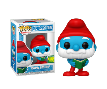 Papa Smurf with book (Эксклюзив SDCC 2024) (PREORDER Premix) из мультика Smurfs 1525