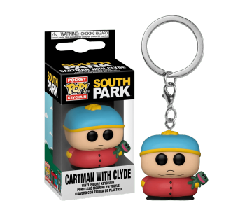 Cartman with Clyde Frog keychain из сериала South Park