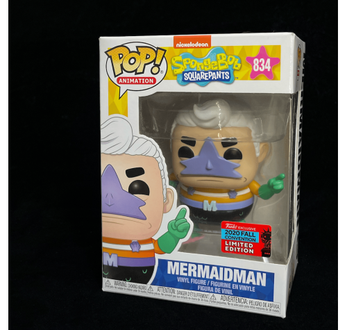 Морской Супермен (Mermaidman (Эксклюзив NYCC 2020)) из мультика Губка Боб Квадратные Штаны