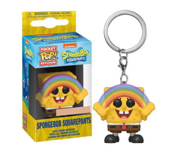 SpongeBob SquarePants with Rainbow keychain (Эксклюзив BoxLunch) из мультика SpongeBob SquarePants