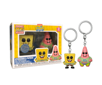 Spongebob and Patrick Best Friends Shirts Keychain 2-pack (preorder WALLKY) (Эксклюзив Hot Topic) из мультика SpongeBob SquarePants