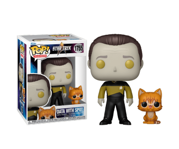 Data with Spot из сериала Star Trek: The Next Generation 1755