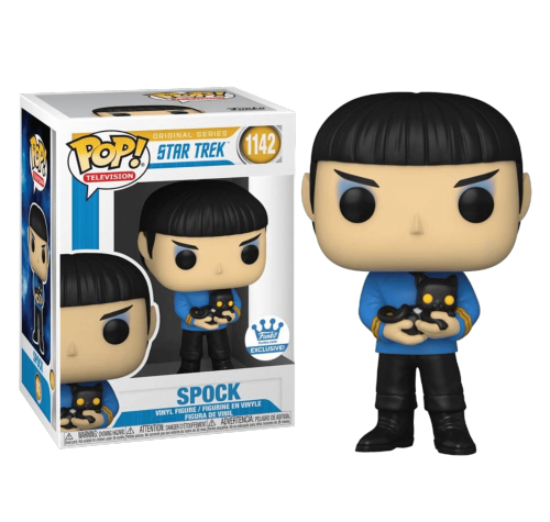 Спок с кошкой (Spock with Cat (Эксклюзив Funko Shop)) из сериала Стартрек