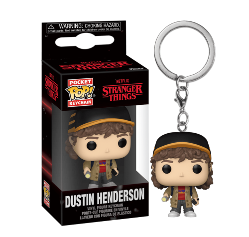 Дастин Хендерсон  брелок (Dustin Henderson keychain) из сериала Очень странные дела