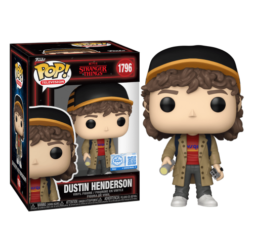Дастин Хендерсон (Dustin Henderson with Flashlight (Эксклюзив Target)) (preorder TRIKS) из сериала Очень странные дела