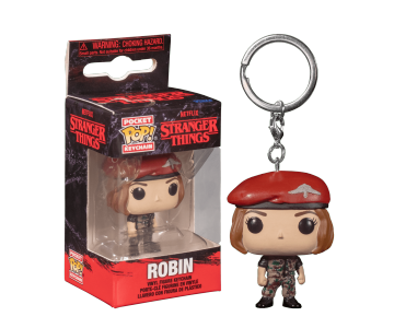 Robin in Hunter Outfit Season 4 keychain (preorder WALLKY) из сериала Stranger Things