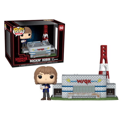 Робин Бакли с радиостанцией (Rockin' Robin with the Squawk Pop Town) (PREORDER EndDec25) из сериала Очень странные дела