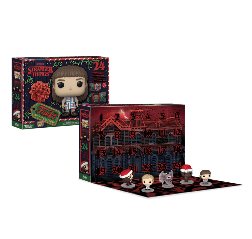Очень странные дела Адвент календарь (Stranger Things 24-Day Holiday Advent Calendar) (PREORDER EarlyOct25) из сериала Очень странные дела
