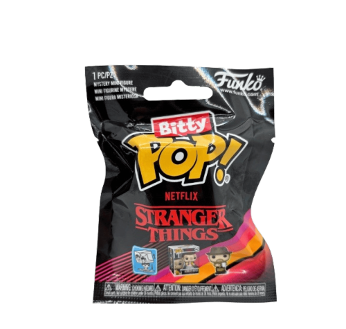 Очень странные дела Битти 2 см ЗАКРЫТЫЙ пакетик (Stranger Things Bitty Pop! Mystery Blind Bag) из сериала Очень странные дела