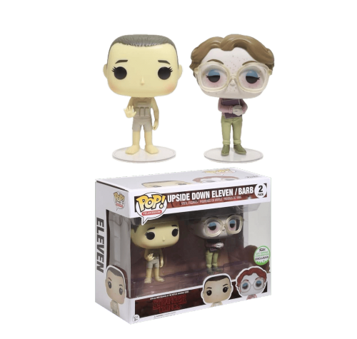 Одиннадцать и Барб изнанка (Upside Down Eleven and Barb 2-pack (Эксклюзив ECCC 2017)) из сериала Очень странные дела