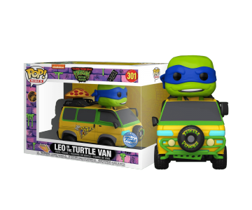 Leonardo in the Turtle Van Rides (preorder WALLKY) (Эксклюзив Target) из фильма Teenage Mutant Ninja Turtles: Mutant Mayhem 301