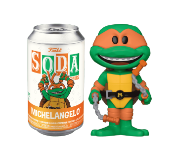 Michelangelo SODA (PREORDER EarlyMay242) из фильма Teenage Mutant Ninja Turtles: Mutant Mayhem