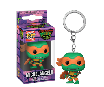 Michelangelo keychain (PREORDER USR) из фильма Teenage Mutant Ninja Turtles: Mutant Mayhem