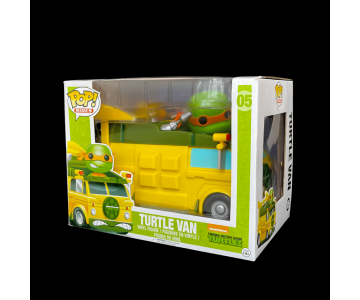 Michelangelo with Turtle Van Rides (Эксклюзив Walmart) из мультфильма Teenage Mutant Ninja Turtles 05