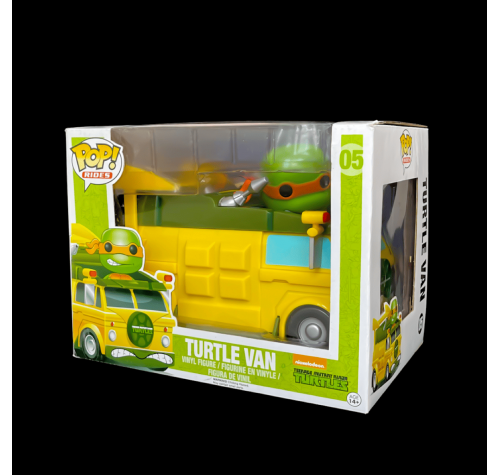 Микеланджело с фургоном (Michelangelo with Turtle Van Rides (Эксклюзив Walmart)) из мультфильма Черепашки-ниндзя