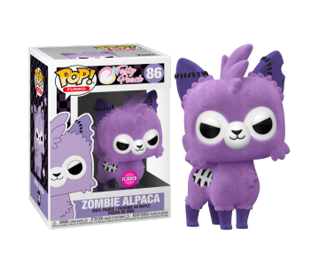 Lavender Zombie Alpaca Flocked (Эксклюзив Hot Topic) из серии Tasty Peach 86