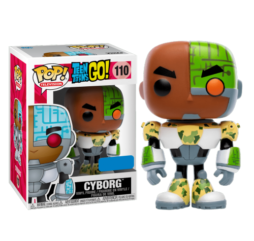 Киборг камуфляж (Cyborg Camo (Эксклюзив Walmart)) из мультика Юные титаны, вперед!