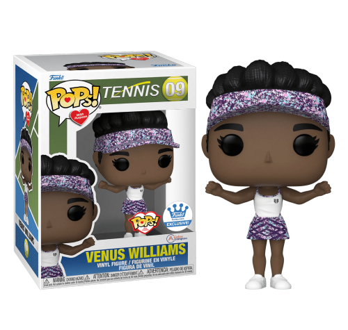 Винус Уильямс со стикером (Venus Williams Color Compton (preorder WALLKY) (Эксклюзив Funko Shop)) из серии Теннис