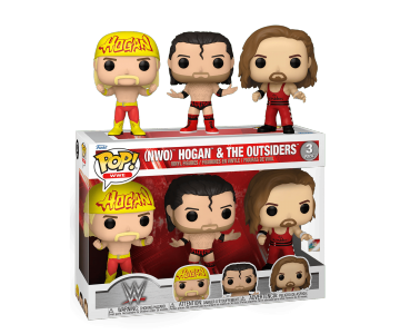 (NWO) Hulk Hogan, The Outsiders Scott Hall and Kevin Nash 3-pack (preorder WALLKY) из тв-шоу WWE