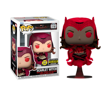 Scarlet Witch Wanda with Darkhold GitD со стикером (Эксклюзив Entertainment Earth) из сериала WandaVision 823