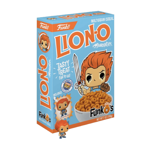 Лайон-О Тандеркэтс завтрак с фигуркой (Lion-O Thundercats Cereal (Vaulted)) из серии Фанко