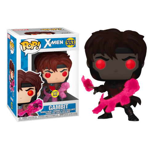 Гамбит с картами светящийся (Gambit with Cards Translucent GitD (preorder WALLKY) (Эксклюзив Entertainment Earth)) из мультсериала Люди Икс