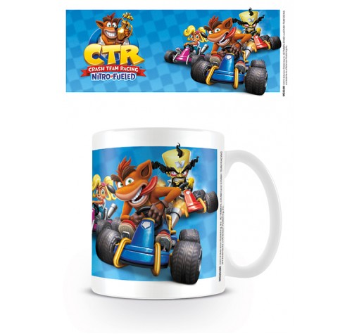 Кружка Crash Team Racing (Race) Coffee Mug из игры Crash Bandicoot (Крэш Бандикут)