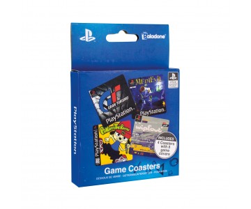 Подставки под напитки Playstation Game Coasters (PREORDER ZS) из игр Playstation (Плейстейшн)