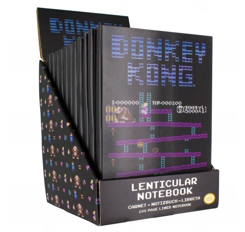 Записная книжка Donkey Kong Lenticular Notebook из игр Nintendo (Нинтендо)