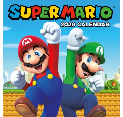 Календарь Pyramid: Nintendo: Super Mario (2020) из игр Nintendo (Нинтендо)