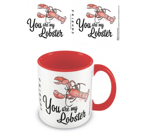 Кружка Friends (You are my Lobster) Red Coloured Inner Mug из сериала Friends (Друзья)
