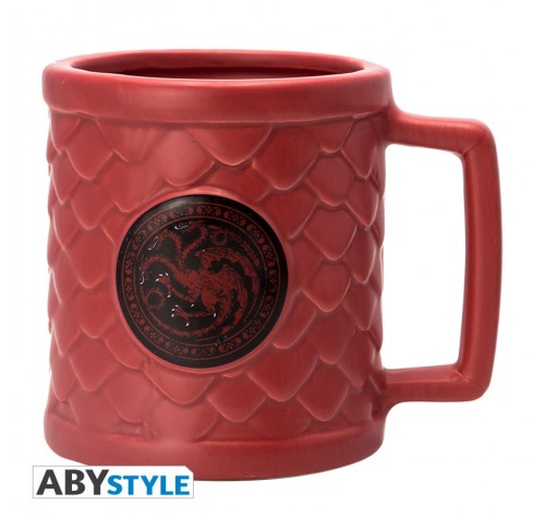 Кружка 3D ABYstyle: Game of Thrones: Targaryen из сериала Game of Thrones (Игра Престолов)